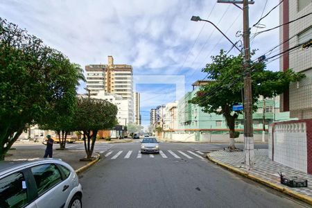 Vista da Rua de apartamento para alugar com 1 quarto, 50m² em Guilhermina, Praia Grande