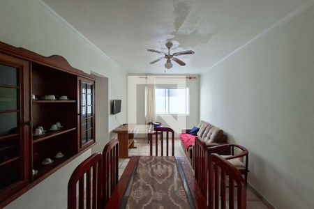 Sala de apartamento para alugar com 1 quarto, 50m² em Guilhermina, Praia Grande