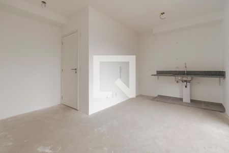 Sala/Cozinha de apartamento à venda com 2 quartos, 45m² em Santo Amaro, São Paulo