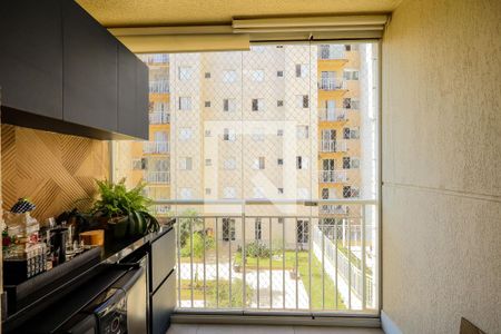 Varanda estendida de apartamento à venda com 2 quartos, 63m² em Vila Inglesa, São Paulo