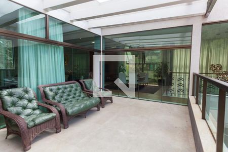 Varanda da Sala de casa de condomínio à venda com 5 quartos, 500m² em Retiro do Chalé, Brumadinho