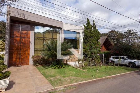 Fachada de casa de condomínio à venda com 5 quartos, 390m² em Retiro do Chalé, Brumadinho