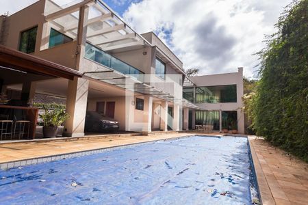 Área comum - Piscina de casa de condomínio à venda com 5 quartos, 390m² em Retiro do Chalé, Brumadinho