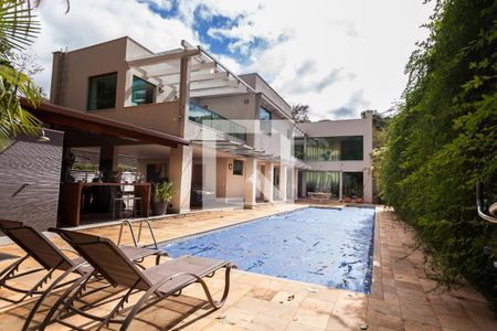 Área comum - Piscina de casa de condomínio à venda com 5 quartos, 390m² em Retiro do Chalé, Brumadinho