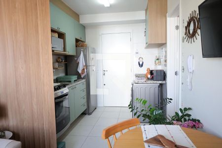 Sala/Cozinha de apartamento à venda com 1 quarto, 29m² em Jardim Cidalia, São Paulo