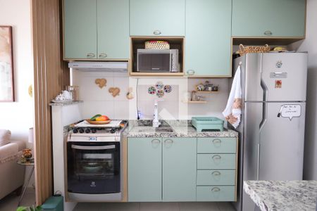 Sala/Cozinha de apartamento à venda com 1 quarto, 29m² em Jardim Cidalia, São Paulo