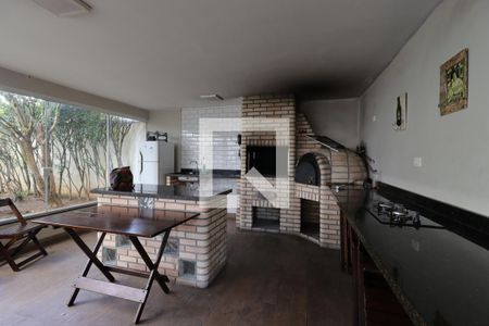 Área Comum - Churrasqueira de apartamento para alugar com 3 quartos, 88m² em Vila Gilda, Santo André