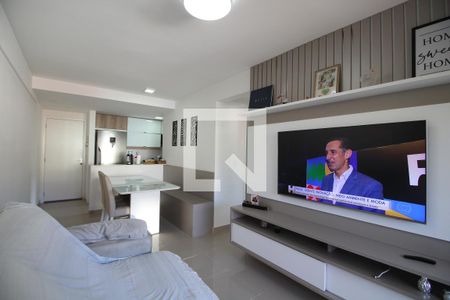 Sala de apartamento à venda com 2 quartos, 64m² em Anil, Rio de Janeiro