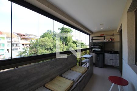 Varanda de apartamento à venda com 2 quartos, 64m² em Anil, Rio de Janeiro