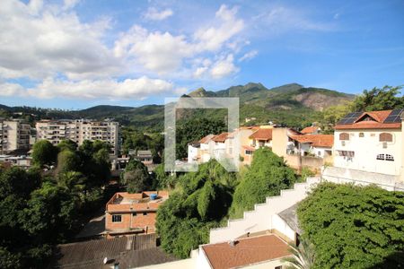 Varanda - Vista de apartamento à venda com 2 quartos, 64m² em Anil, Rio de Janeiro