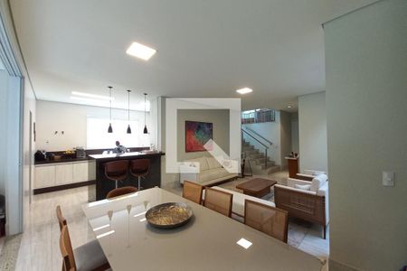 Sala de Jantar de casa de condomínio à venda com 4 quartos, 360m² em Jardim Nova Europa, Campinas
