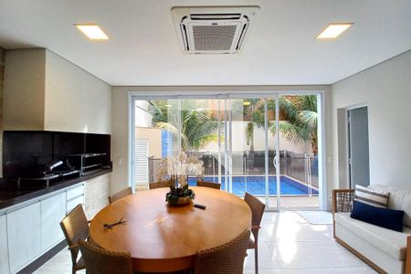 Vista da Sala de Jantar de casa de condomínio à venda com 4 quartos, 360m² em Jardim Nova Europa, Campinas