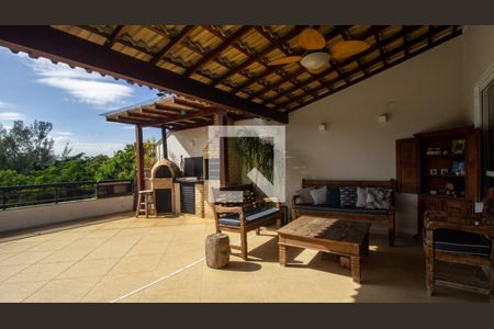 Varanda da Sala de apartamento à venda com 3 quartos, 190m² em Recreio dos Bandeirantes, Rio de Janeiro