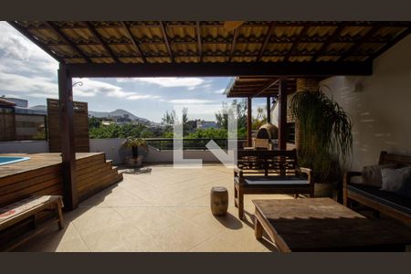 Varanda da Sala de apartamento à venda com 3 quartos, 190m² em Recreio dos Bandeirantes, Rio de Janeiro