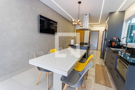 Cozinha de apartamento à venda com 2 quartos, 115m² em Campestre, Santo André
