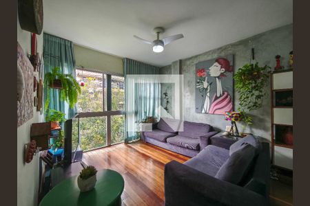 Sala de apartamento à venda com 3 quartos, 86m² em Tijuca, Rio de Janeiro