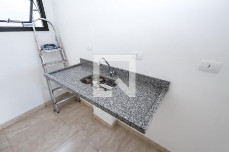 Cozinha de apartamento à venda com 2 quartos, 42m² em Vila das Merces, São Paulo