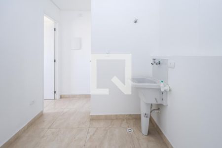 Área de Serviço de apartamento à venda com 2 quartos, 42m² em Vila das Merces, São Paulo