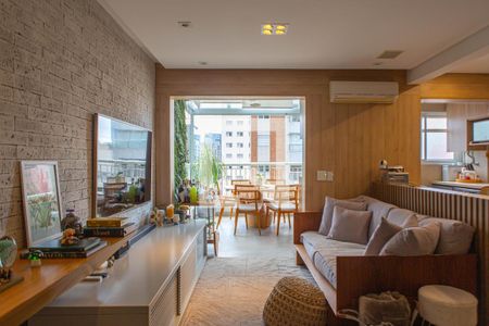 Sala de apartamento à venda com 1 quarto, 90m² em Vila Nova Conceição, São Paulo