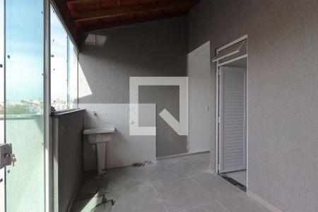 Cobertura - Área de Serviço de apartamento à venda com 2 quartos, 100m² em Vila Camilópolis, Santo André