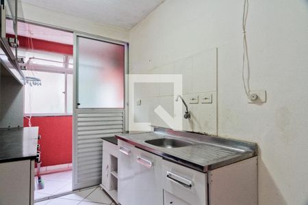 Cozinha de apartamento à venda com 2 quartos, 50m² em Moinho Velho, São Paulo