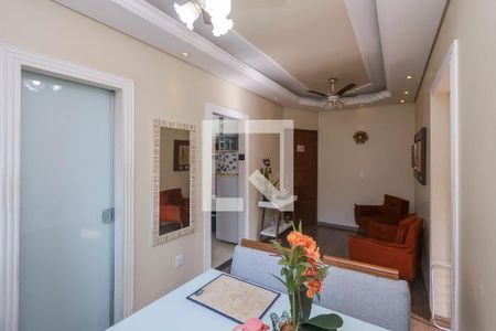 Sala de apartamento à venda com 3 quartos, 59m² em Jaqueline, Belo Horizonte