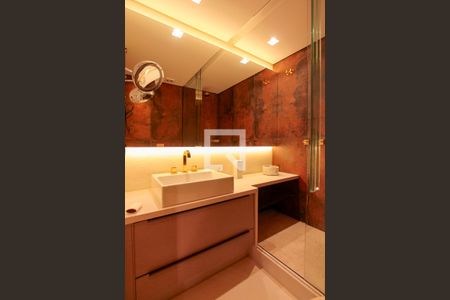 Banheiro Quarto suíte de apartamento à venda com 1 quarto, 50m² em Barra da Tijuca, Rio de Janeiro