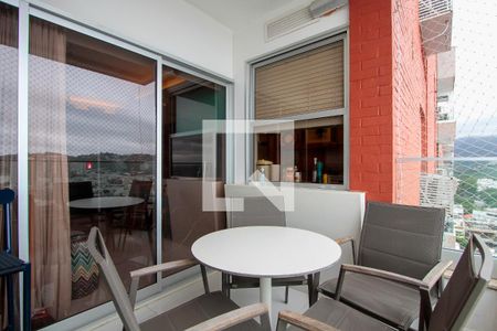 Varanda de apartamento à venda com 1 quarto, 50m² em Barra da Tijuca, Rio de Janeiro