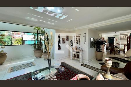 Sala de apartamento à venda com 4 quartos, 292m² em Sion, Belo Horizonte