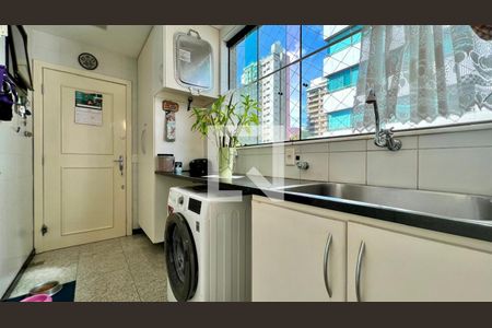 Área de Serviço de apartamento à venda com 4 quartos, 292m² em Sion, Belo Horizonte