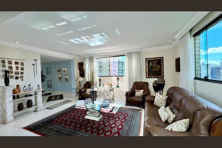 Sala de apartamento à venda com 4 quartos, 292m² em Sion, Belo Horizonte