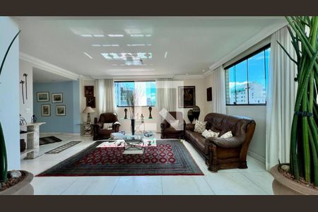 Sala de apartamento à venda com 4 quartos, 292m² em Sion, Belo Horizonte