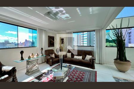 Sala de apartamento à venda com 4 quartos, 292m² em Sion, Belo Horizonte