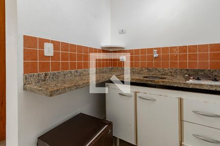Cozinha de kitnet/studio para alugar com 1 quarto, 17m² em Vila Cruzeiro, São Paulo