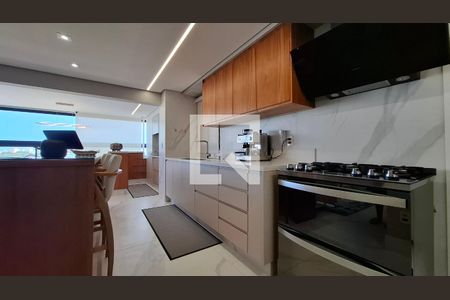Cozinha de apartamento para alugar com 3 quartos, 125m² em Vila Santa Teresa, Santo André