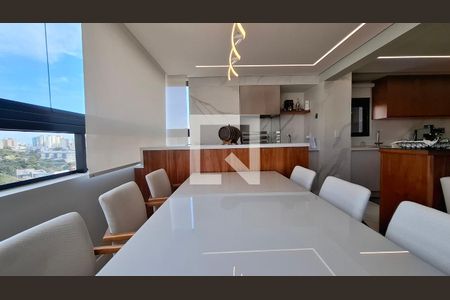 Varanda gourmet de apartamento à venda com 3 quartos, 125m² em Vila Santa Teresa, Santo André