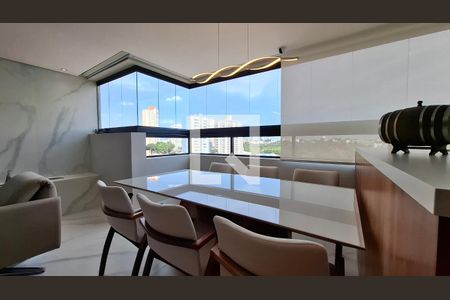 Varanda gourmet de apartamento à venda com 3 quartos, 125m² em Vila Santa Teresa, Santo André