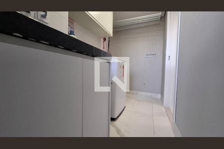 Área de Serviço de apartamento para alugar com 3 quartos, 125m² em Vila Santa Teresa, Santo André