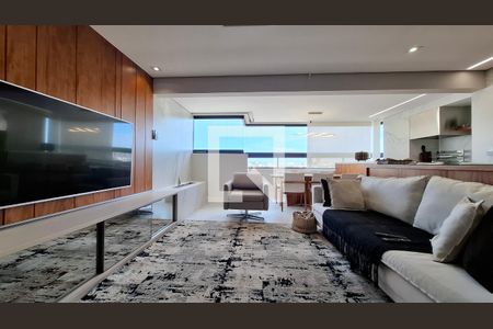 Sala de apartamento à venda com 3 quartos, 125m² em Vila Santa Teresa, Santo André