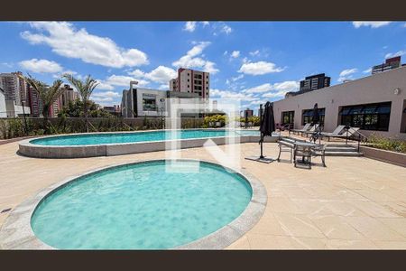 Área comum - Piscina de apartamento para alugar com 3 quartos, 125m² em Vila Santa Teresa, Santo André