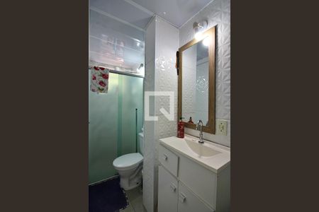 Banheiro Social de apartamento à venda com 2 quartos, 47m² em Cooperativa, São Bernardo do Campo