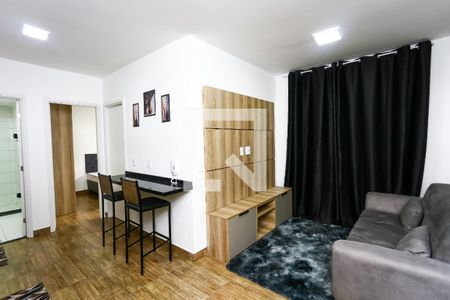 Sala de apartamento para alugar com 2 quartos, 39m² em Vila Andrade, São Paulo