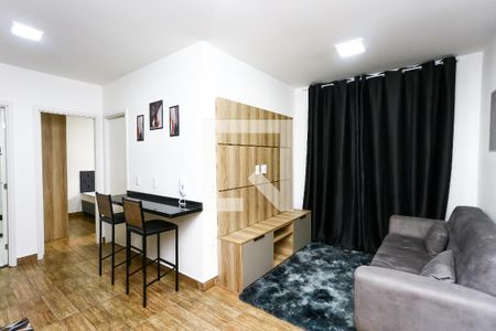 Sala de apartamento para alugar com 2 quartos, 39m² em Vila Andrade, São Paulo