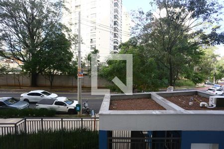 Sala vista de apartamento para alugar com 2 quartos, 39m² em Vila Andrade, São Paulo