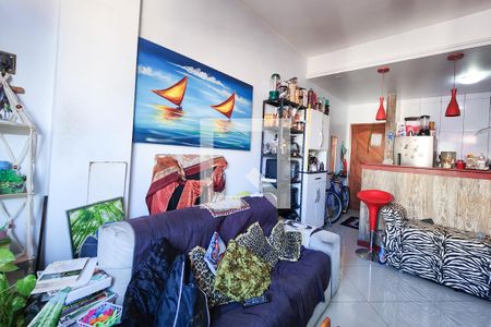 Sala de apartamento à venda com 1 quarto, 40m² em Centro, Rio de Janeiro