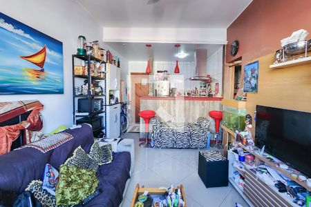 Sala de apartamento à venda com 1 quarto, 40m² em Centro, Rio de Janeiro