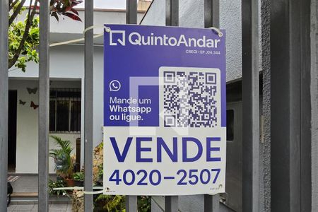 Fachada e placa de casa à venda com 3 quartos, 150m² em Assunção, São Bernardo do Campo