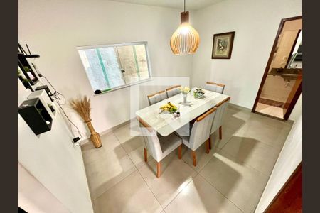 Sala de Jantar de casa à venda com 5 quartos, 280m² em Santa Monica, Belo Horizonte