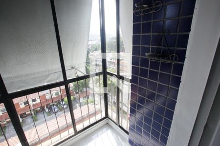Varanda da Sala de apartamento à venda com 2 quartos, 55m² em Pechincha, Rio de Janeiro