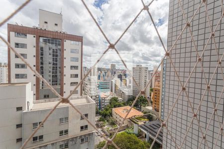 Vista da Varanda da Sala de apartamento para alugar com 3 quartos, 90m² em Funcionários, Belo Horizonte